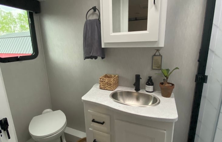 Master Bath with full shower