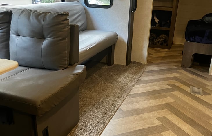 Dinette, couch