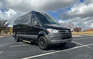 Luxury Mercedes-Benz Sprinter Party Bus/Limo with WiFi, TVs, and Big Sound