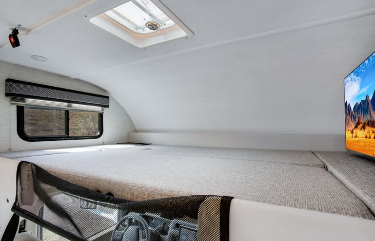 Over-cab bunk is 94" long!