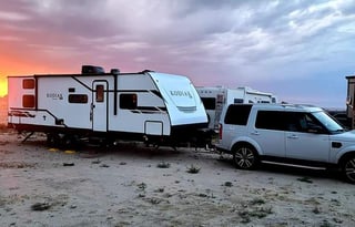 "Tri-Pod" - the Easy-Tow Adventure Trailer