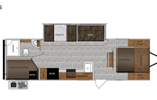 2020 Prime Time RV Tracer Breeze 26DBS