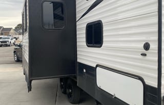 Elijah's bunkhouse trailer