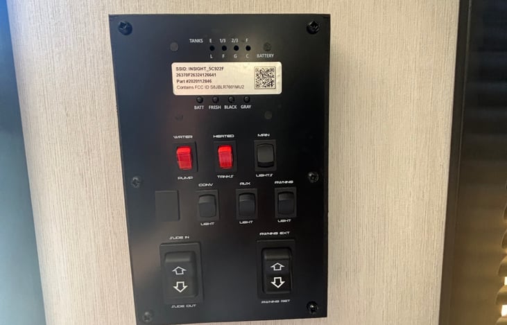 Central Control Panel
