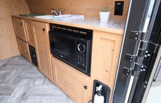 Micro Toy Hauler w/ Motorcycle Winch