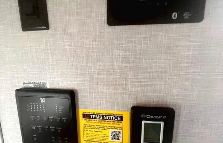 Control Panel for the RV.