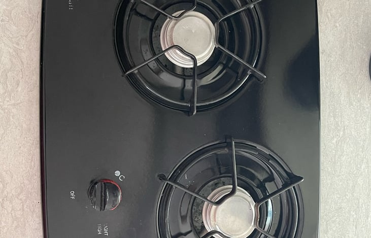 2 burner stove top