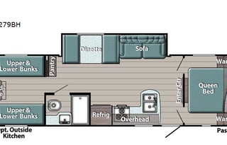 2021 Gulf Stream Trailmaster 279BH (#11)