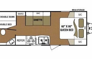 2012 Dutchmen RV Aspen Trail 2500BH