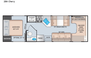 2022 Thor Motor Coach Chateau 28A