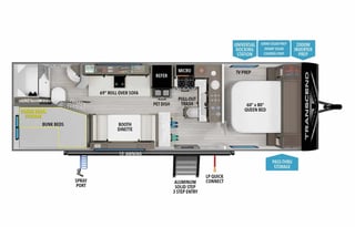 2024 Grand Design Transcend Xplor 24BHX