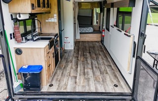 The Black Pearl | Luxury Toy Hauler & Patio Deck!