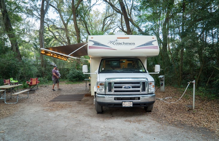 E350 chassis, V10 6.8 liter Ford Engine.