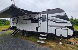 Chasing Sunsets with the Family size camper