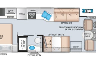 HURRICANE: 2020 Thor Motor Coach 29M - GlampersCA