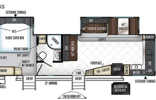 2018 Forest River RV Rockwood Signature Ultra Lite 8335BSS