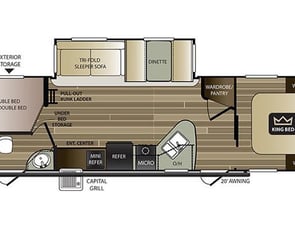 Keystone RV Cougar Half-Ton Series 29BHS