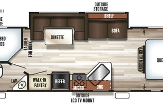 2017 Forest River RV Patriot Edition 26DBH