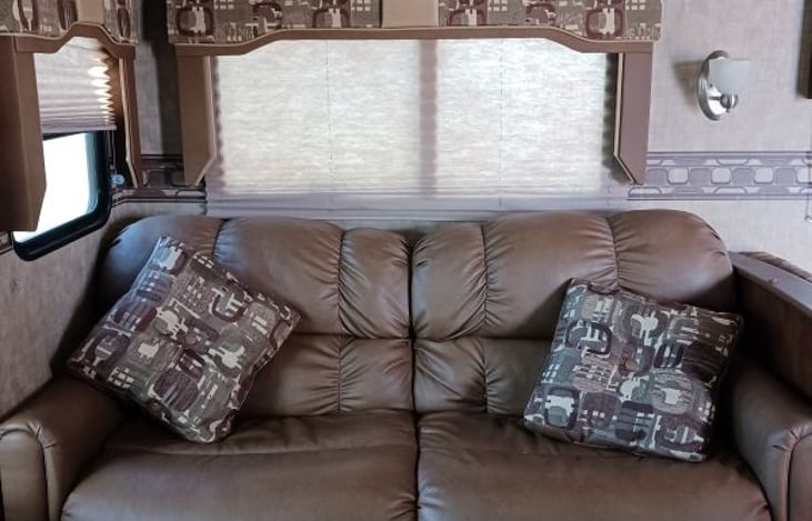 Sleeper sofa with a very comfortable couch! Sleeps 2.