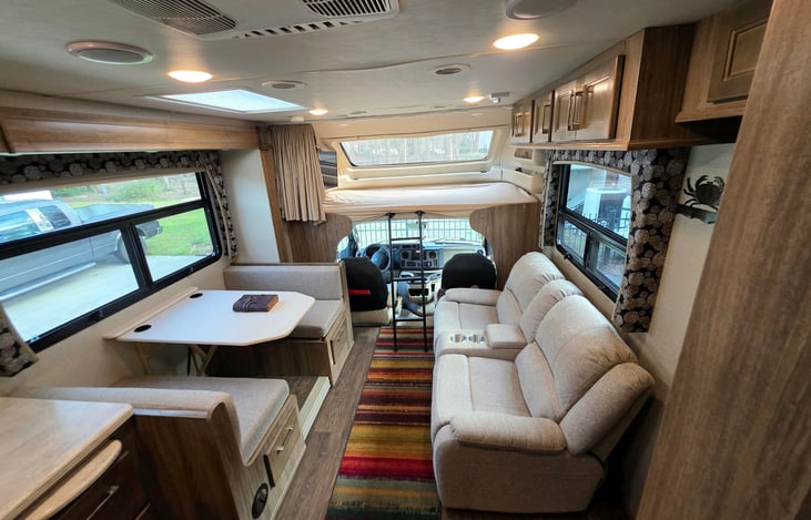 Folks go "wow" when the slide goes out.  Motorhome really opens up.