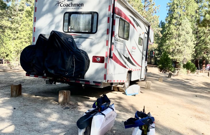 Oru Inlet Kayaks and bikes