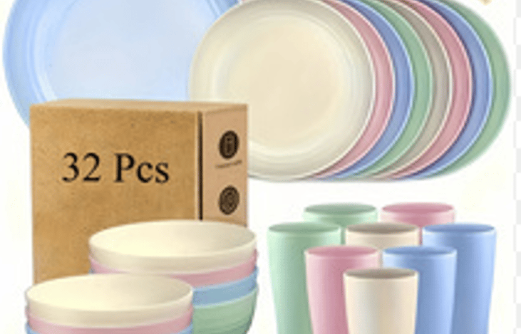 Plates, bowls, cups