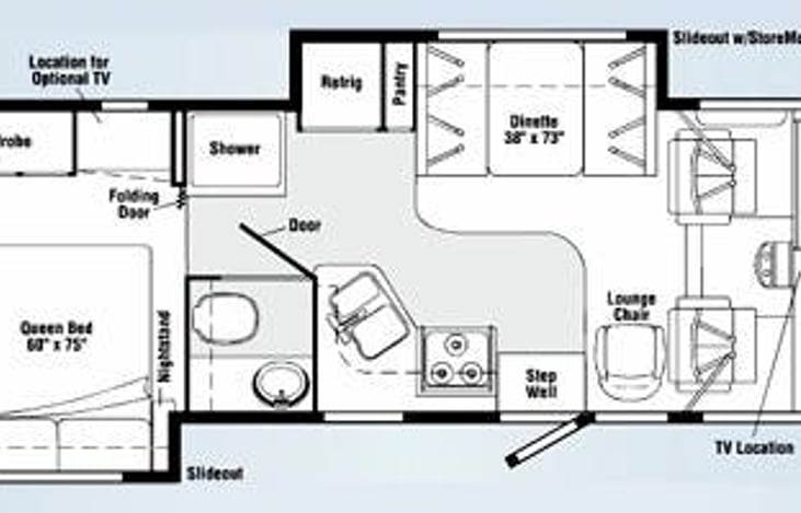 32.0 Sightseer 29R Class A Motor Home | RVshare