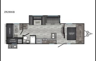 2022 Zinger 2 BR Bunkhouse - perfect for families!