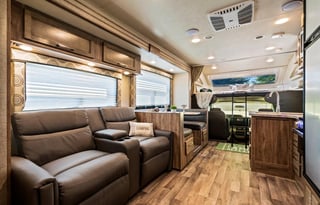 28ft Adventure Rig WITH Outdoor Kitchen & E-Bikes