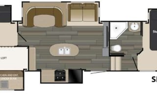 42ft Sundance 5th Wheel. Sleeps 10!
