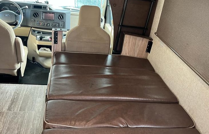 Table in bed position.