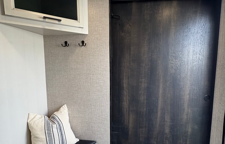 Private room?? Wow, I would have never of expected this in an RV.