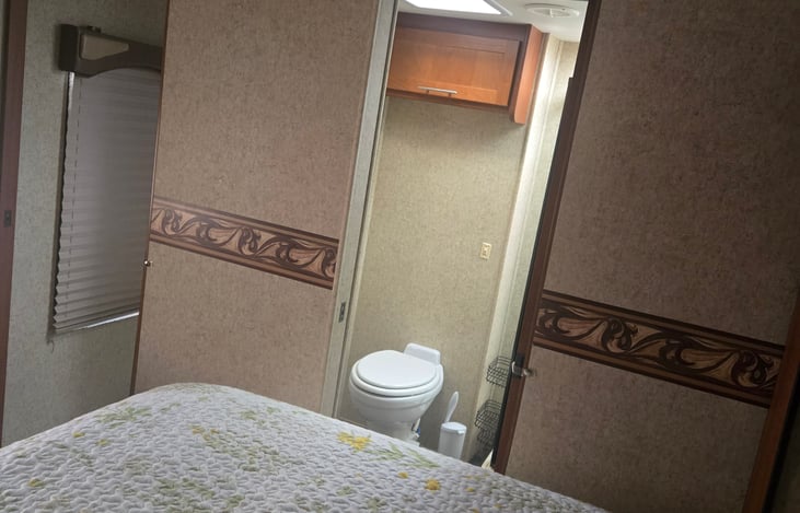 Main bathroom off main bedroom