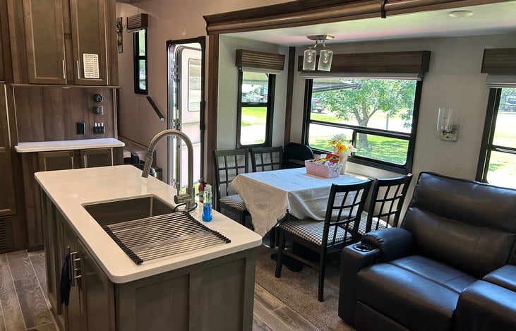 Dining/Kitchen/Living Area