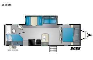 2020 Heartland Wilderness 2625BH