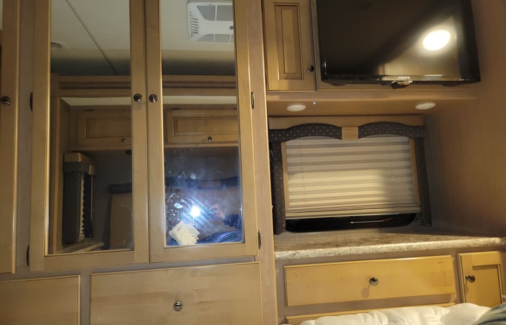 Master TV, Closet, and drawers