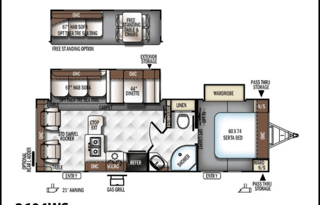 2016 Forest River RV Rockwood Ultra Lite 2604WS