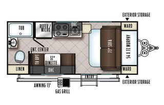 (Unit 12) Super lightweight Geo Pro Rear bath