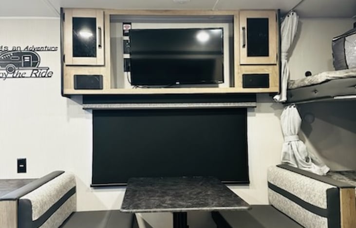 Dinette - turns into a sleeping area