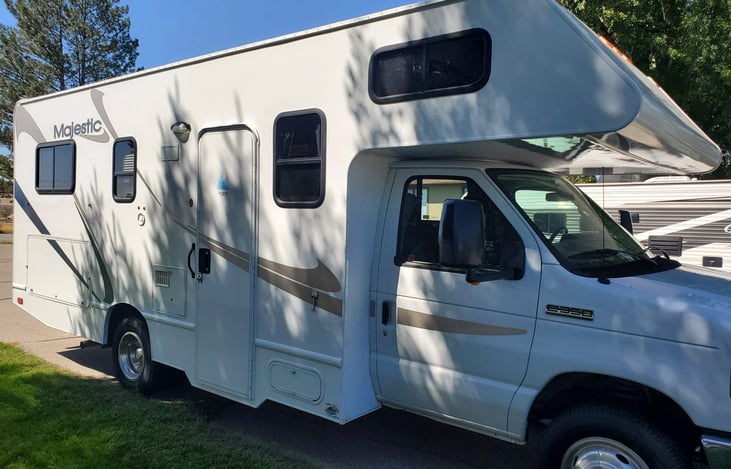 Exterior view of entrance door