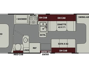 Coachmen RV Leprechaun 270QB Ford 350