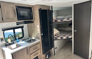 Aaron's 2026 Springdale 18' bunkhouse