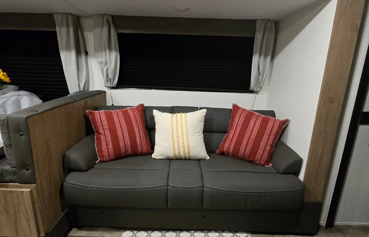 Pulls out to full size bed