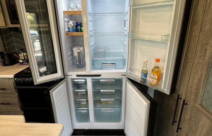 Large residential fridge