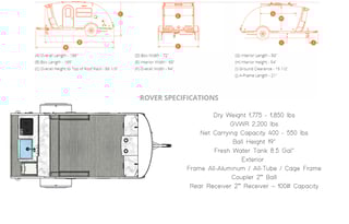 Top Rated Teardrop - Ready for Fall Camping Luna