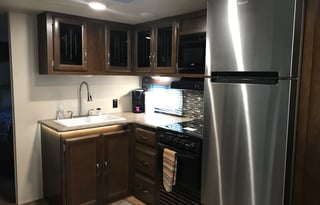 No tow vehicle needed! Brand new 2018 Forest River Hemisphere sleeps 9!!