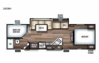 2021 Cherokee Grey Wolf DBH-Campfire Package