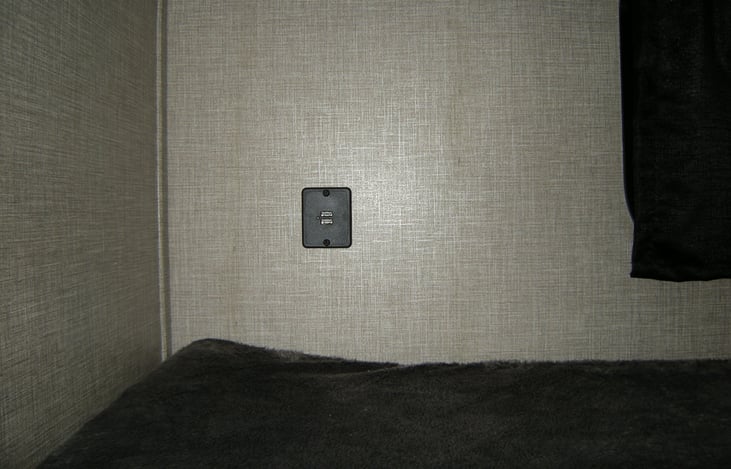 Built in charging stations