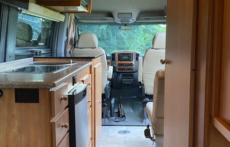 View from the rear lounge