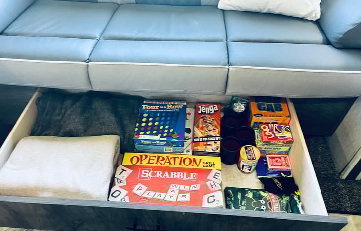 Throw Blankets & Board Games
